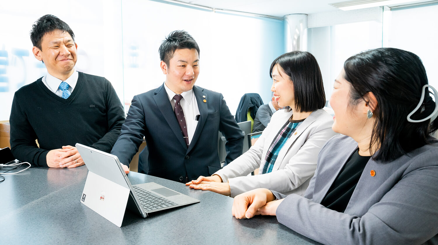 1. 従業員の成長が、会社の成長